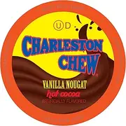 Charleston Chew Vanilla Flavored Hot Chocolate Pods, Compatible with 2.0 K-Cup Brewers, 40 Count - Timeless Vanilla Candy Cocoa