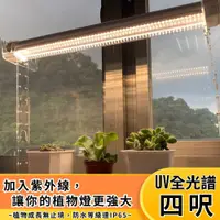 在飛比找蝦皮購物優惠-【君沛】LED植物燈 防水型植物燈管 4呎50W UV全光譜