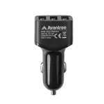 AVANTREE USB 4.8A三埠車充/車用充電器(TR408)-快