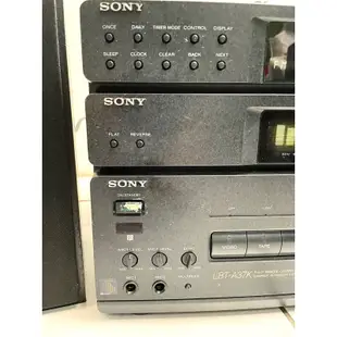 Sony索尼組合音響 SS-CFX200音響 廣播電台 喇叭 LBT-A37K 三件一組 音質優 附天線 二手狀況良好