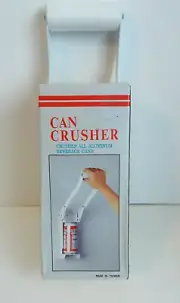Grip 2 In 1 Can Crusher with Bottle Opener NEW!