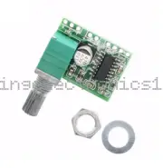 2PCS PAM8403 5V 2 Channel USB Power Audio Amplifier Board 3Wx2W Volume TOP