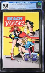 Betty Veronica: Summer Spectacular #1 Dave Stevens Homage Variant CGC 9.8 w/ COA