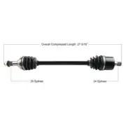 Tytaneum Standard Complete Axle #CAN-7070 Can-Am Defender HD5 2018-2021