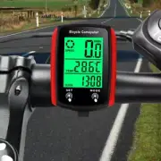 Waterproof Bicycle Tachymeter Wired Speedometer LCD Computer Speed Odometer ABS