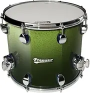 Premier Drums Series Elite 2864SPLAPF 1-Piece Maple 14x12 Inches Short Floor Tom, Drum Set (Apple Sparkle Fade)