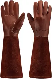Rose Pruning Thorn proof Garden Gloves For Men And Women With Long Gauntlet