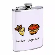 Better Together Em4 Flask 8oz Stainless Steel Hip Drinking Whiskey