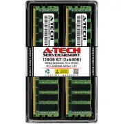 128GB 2x 64GB PC4-2400 LRDIMM Supermicro X11SDW-16C-TP13F Memory RAM