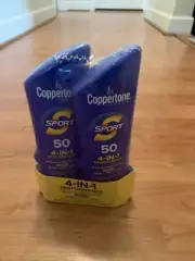 2x Coppertone Sport 4in1 Sunscreen Lotion SPF 50 8.75oz each
