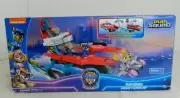 Paw Patrol Pup Squad Aircraft Carrier with Skye Racer & Chase New in Box