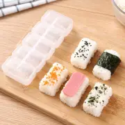 5 Rolls DIY Non Stick Maker Japan Sushi Mold Press Bento Tool Rice Ball Kitchen
