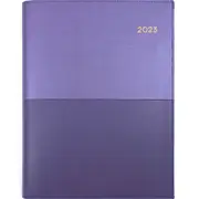 Collins Vanessa A4 Week To View 2023 Diary Purple Calendar Year Planner