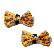 2x AFL West Coast Eagles Bowtie Dog Necktie Ribbon Collar Neck Accessory OS