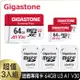 Gigastone Gaming Plus microSDXC UHS-Ⅰ U3 A1V30 64GB遊戲專用記憶卡-3入組