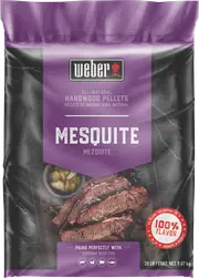 Weber Mesquite All-Natural Hardwood Pellets