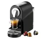 Beanglass Espresso Pod Machine for Home, Compact Capsule Coffee Maker Black