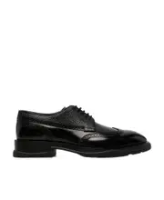 Round head lace-up business shoes 42,43 black