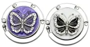 Handbag Hanger, Set of 2 Foldable Purse Hook Purse Table Hook Holder Bag