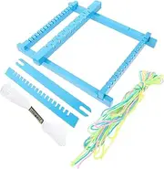 FIXOSHEE 1Set Creative Weaving Machine DIY Knitting for Fun Early Learning Activity Improves Imagination and Concentration Safe Materials for Ages