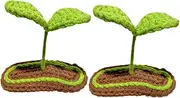 Toddmomy Cute Hair Clips 2 Pack Plant Sprout Hair Clips Hold for Teen Girls Teens