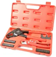 Angle PEX Crimping Tools Combo Kits for 1/2" & 3/4" Pex Crimp Rings New