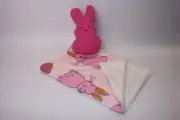 Easter Bunny Set Blanket & Plush Bunny Toy (PINK)