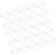 LIFKOME Innovative Party Favors 100pcs Round Plastic Empty Capsules for Vending Machine Toys Craft Shells