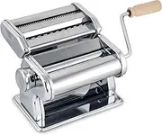 Fantes Machine with Double Cutter for Spaghetti and Fettuccine Maker, Classic 150 Pasta, Chrome