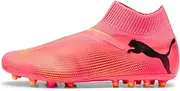 [PUMA] Future 7 Match+ Ll MG Football Boots EU 44, Sunset Glow Black Sun Stream, 6 US