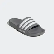 Adidas Adilette Shower Locker Slide Men’s 9 Women’s 10 Sandal Gray/White GY1891