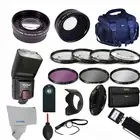 Professional Flash / Lens / Accessory Kit for Sony Cyber-shot DSC-HX400