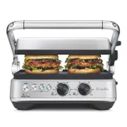 Breville Brushed The Sear & Press Grill - Stainless Steel