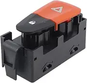 HAUAGEZWU 25210-0004R 252100004R Emergency Switch Hazard Warning Indicators Switch Fit for Renault Fluence/Scenic III Car Accessories