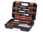 10pcs Premium Wood Chisel Set, 6pcs Wood Chisel with 1 Honing Guide