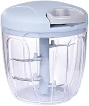 Manual Food Cutter, Garlic Cutter, Vegetable Cutter, Chopper Hand String Vegetable Cutter, Onion Cutter for Vegetables, Ginger, Fruits, Nuts, etc.