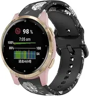 [TIOYW] 18mm Silicone Watchband For Garmin Vivoactive 3S 4S Venu 2S/Active S/Garmin Rey Watch Wristband Loop Band Wrist Straps Bracelet
