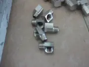 6 Paintball 90degree 1/8" NPT CO2 N2 HPA Elbows new SILVER LOT