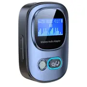 Wireless Adapter Transmitter Receiver Bluetooth 5.3 For Home Car Stereo Speakers