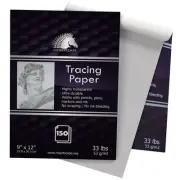 Tracing Paper Pad - 33lb - 9" x 12" - 150 Transparent Sheets - Artist Quality...