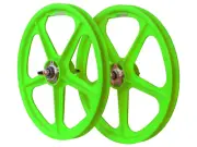 SKYWAY 20' Tuff II Rivet Wheels Green (PAIRS)
