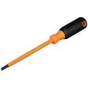 Klein Tools 1 4 Inch Insulated Screwdriver Precision Machined Orange Handle