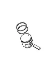 Piston 44.7 MM Chainsaw Models MS271 Original Stihl 11410302012