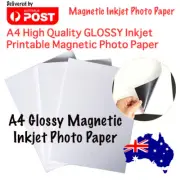 Photo Paper Printable with Magnetic Backing - Inkjet Print Magnet A4 Sheet Craft