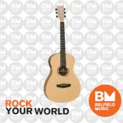 Tanglewood Discovery Exotic Acoustic Guitar Parlour Hawaiian Natural Satin
