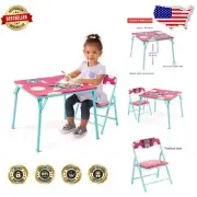 Vibrant Minnie Mouse Folding Table Set for Kids - Safe & Fun Playtime Experience
