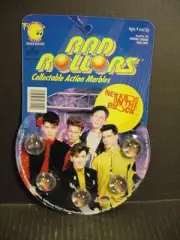 Vtg 1990 New Kids on the Block Rad Rollers Action Marbles Set New T056