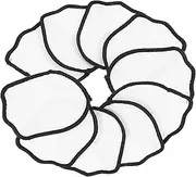 MUELODSIC 10pcs DIY Iron Patches Durable Heat Transfer Embroidery Patches for Hats Clothing Bags for Creative Repair and