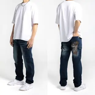 【Last Taiwan Jeans】彈力耐磨 牛仔側袋工作褲(斜口袋款、一般口袋款)