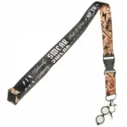 I Solemnly Swear That I Am Up To No Good HARRY POTTER Neck Lanyard ID Holder NEW
